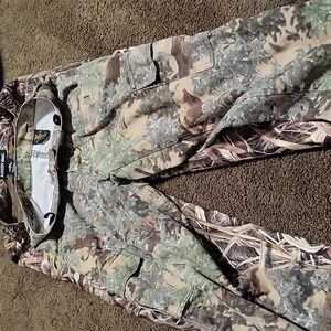 Mossy OAK  L windbreaker Type Cargo pants, KINGS CAMO Jean material Cargo Pants